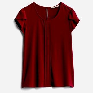 41 Hawthorne Zeleria tulip sleeve knit top